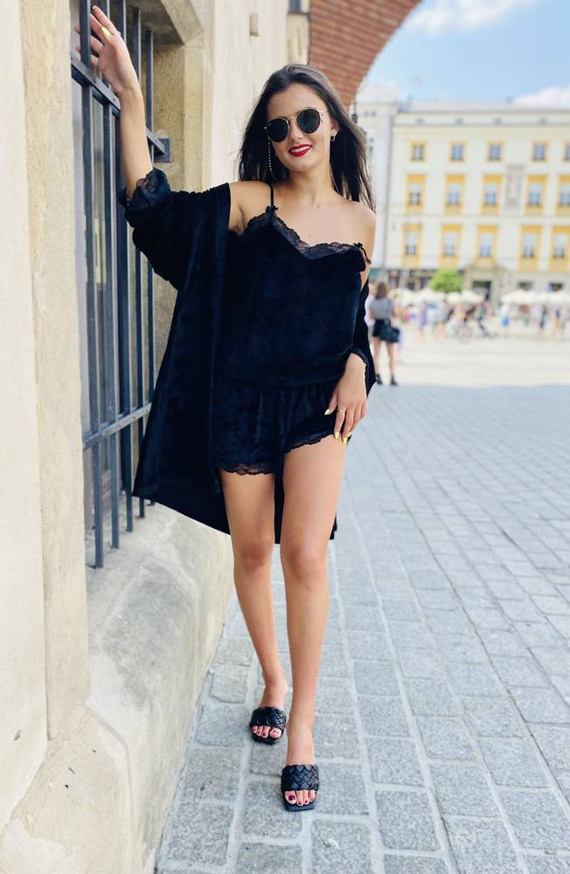 613 Milagros Női pizsama Forex - fekete