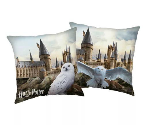 Harry Potter "Hedwig 02" Gyerekpárna a Jerry Fabrics-tól | Pamutszövésű poliészter, könnyű töltelékkel