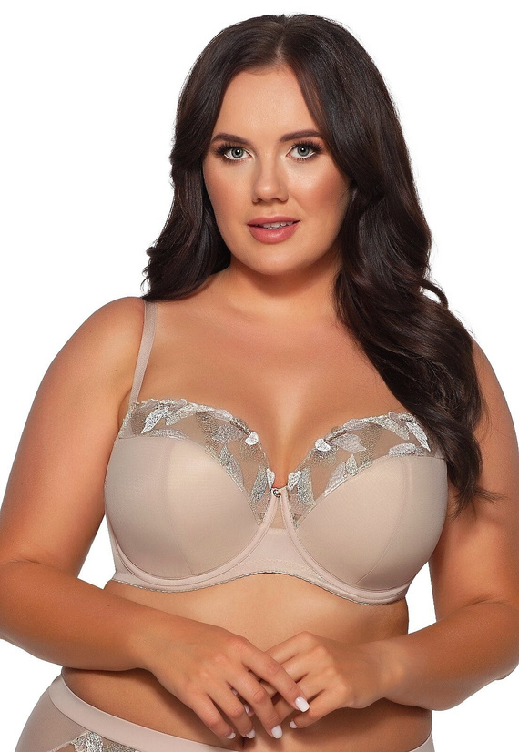 2081 Maxi Ava Ava pirosas, félig párnázott melltartó