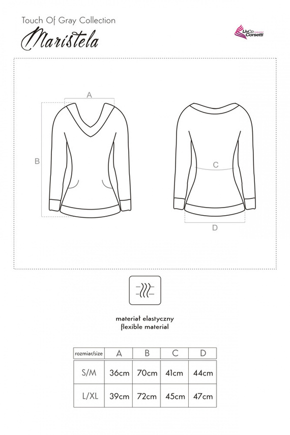 Maristela LC 90374 Női ing LivCo Corsetti divat