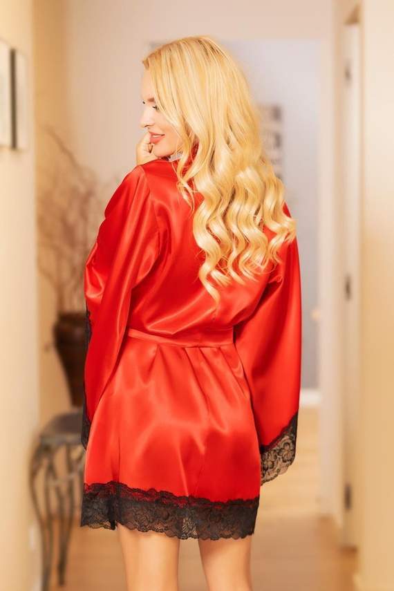 Mahe Női köntös Kalimo - piros