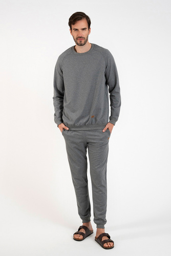 Hektor Italian Fashion férfi szett - közepes színű melange