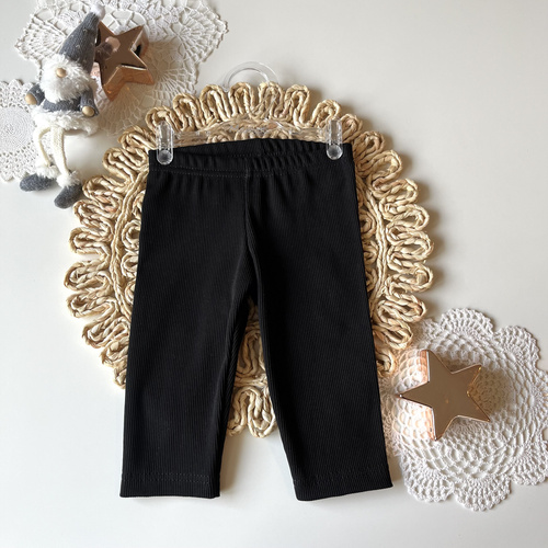 Mamatti Leggings SL02 Merry Christmas - Fekete, pamut, Lányoknak