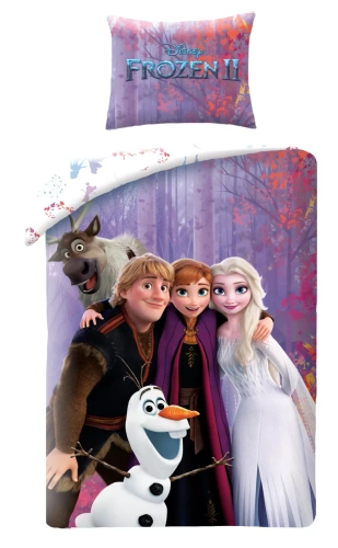 Frozen Ice Age Kids 12 pamut ágynemű Halantex - 100% pamut, cipzáras, súly 115 g/m2