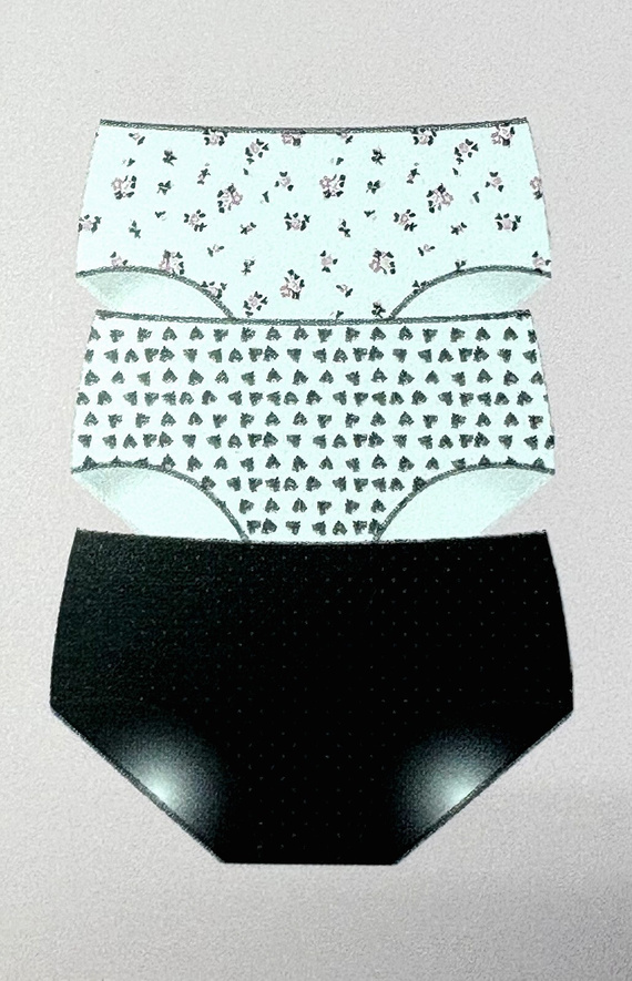 Essentials bugyi 3488 Midi 2H100 A'3 Cotonella Midi 2H100 A'3 Cotonella