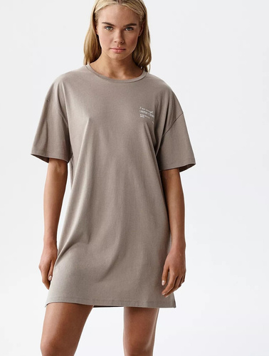 Ariela Italian Fashion kismama hálóing - rövid ujjú, pamut