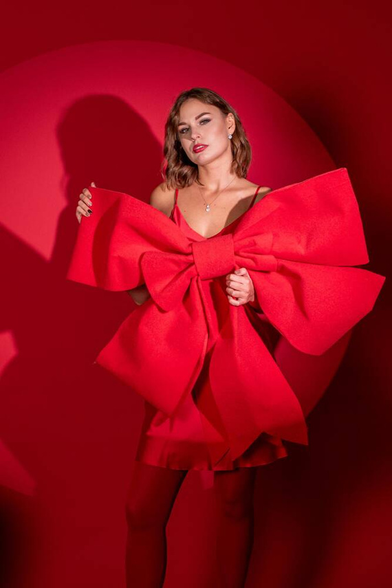 758 Cordelia női ing De Lafense - piros