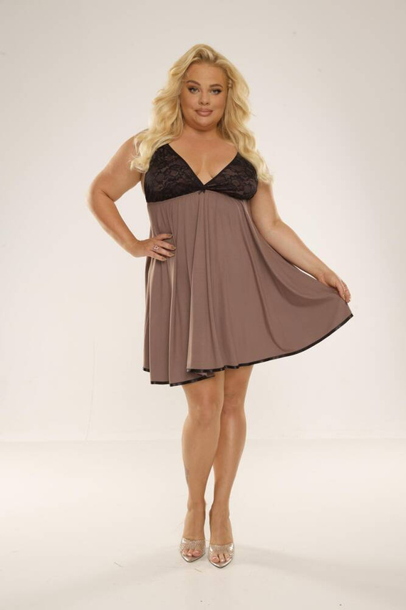 713 Cloche Forex hálóing - mocca