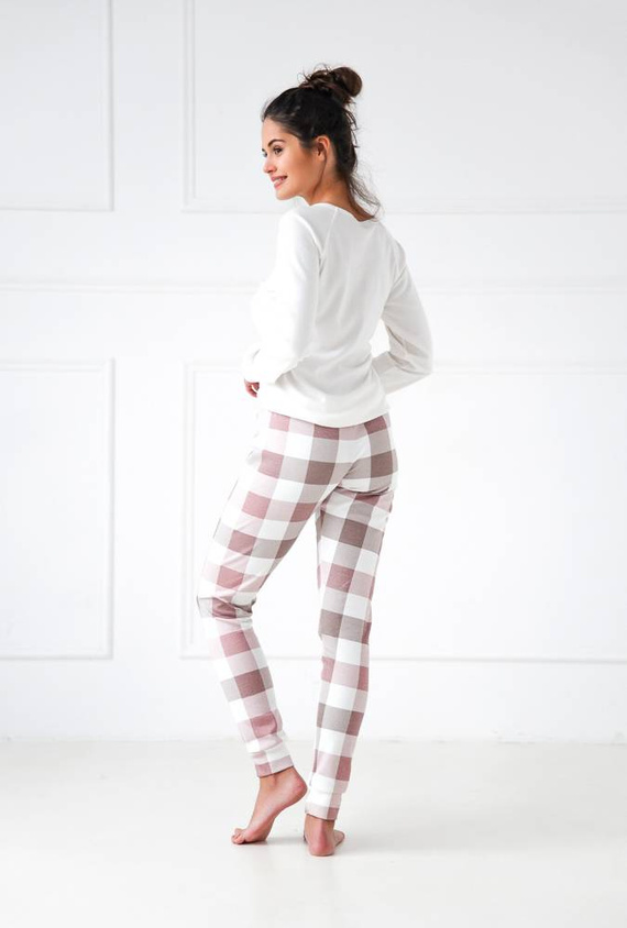 Joselyn Női pizsama Sensis Interlock - krém színű