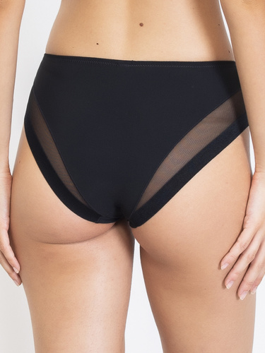 1865 Everybody alakformáló bugyi fekete - magasított, mikroszálas Sielei