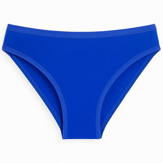 004 Limited Női bugyi De Lafense - klasszikus, alacsony felsőrész, viszkóz - búzavirág