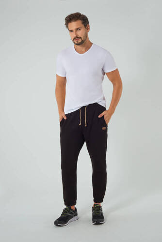 Leader Férfi hosszú melegítőnadrág Italian Fashion - fekete