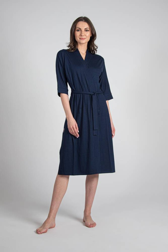 942 Visa Hosszú köntös De Lafense - tengerészkék