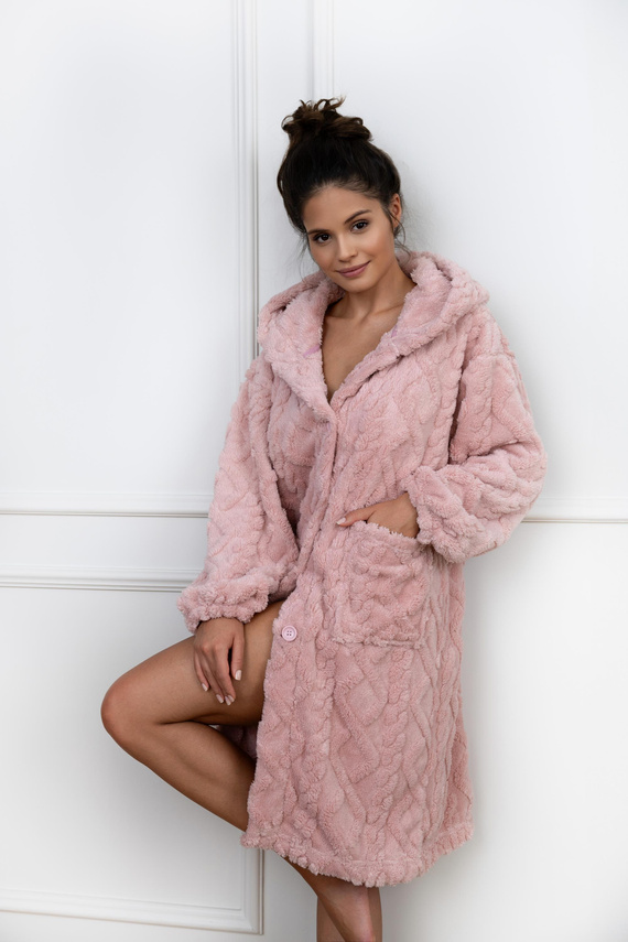 Bethany női fürdőköpeny Sensis - piszkos rózsaszín