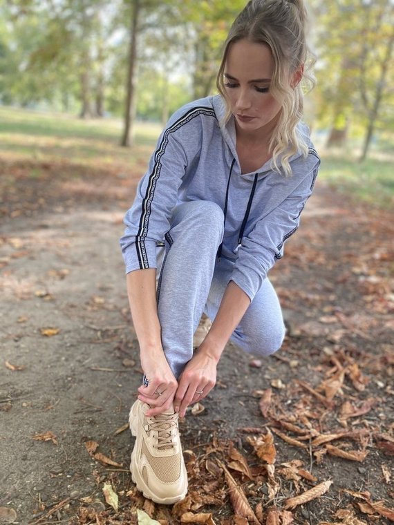 459 Nice Forex női tréningruha - világos melange