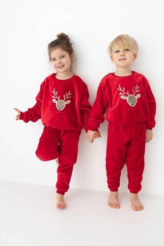 Harriet Kids Sensis gyermek pizsama - piros