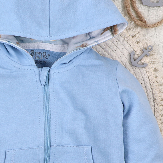 ABN-5459 Sea Of Joy Nini gyermek pulóver - organikus pamut, kényelmes szabású