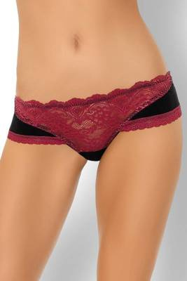 Melisina LC 90432 LivCo Corsetti Fashion női bugyi - burgundi