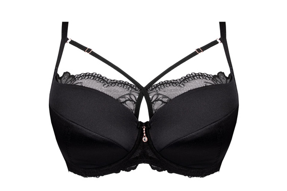 BELEM Full Cup FC-23 fekete – stabil, teljes kosaras melltartó fix pántokkal