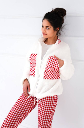 Tökéletes blúz nőknek Sensis - krémvörös