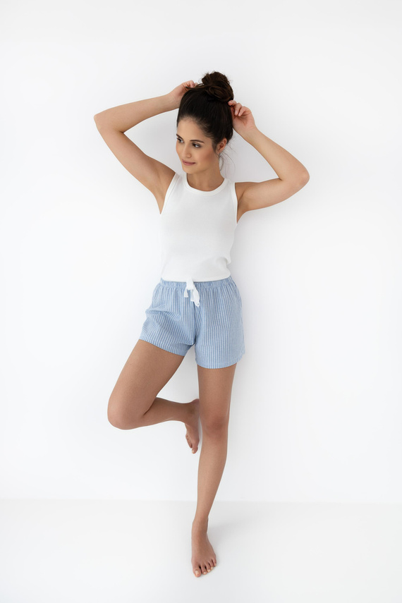 Patricia női pizsama Sensis - krémkék