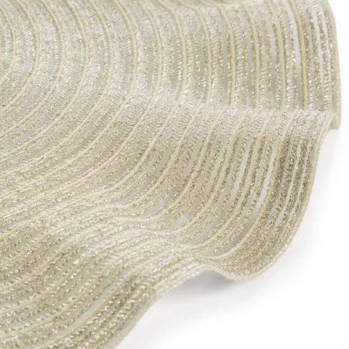 Eurofirany asztali alátét elegáns tányéralátét glamour stílus June champagne beige