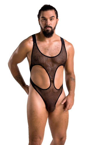 Leon Férfi bodysuit Passion fekete