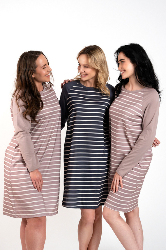 Oda hálóing Olasz divat - grafit nyomtatás