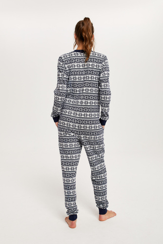 Alaska Női overall Olasz divat - tengerészkék