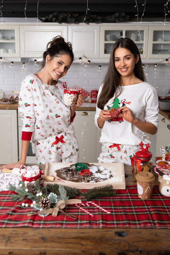 Lillian Sensis női pizsama -ecru színű