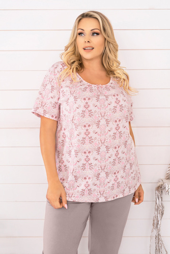 Kalmia Női pizsama rövid ujjú, 3/4 nadrág Olasz divat-print