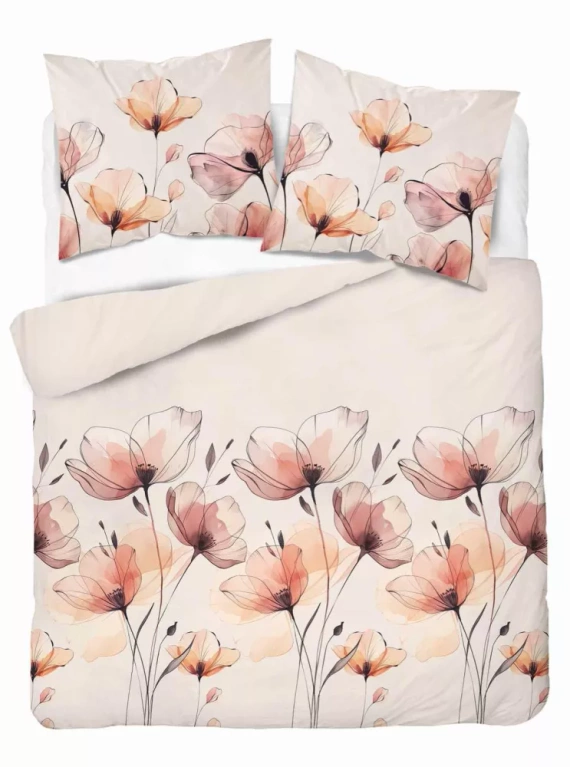 5492 A Detexpol Satin Stories világos rózsaszín | 100% pamut, szaténszövés, cipzár, ajándékcsomagolás