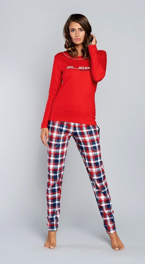 Olandia pamut pizsama lányoknak Olasz divat - piros