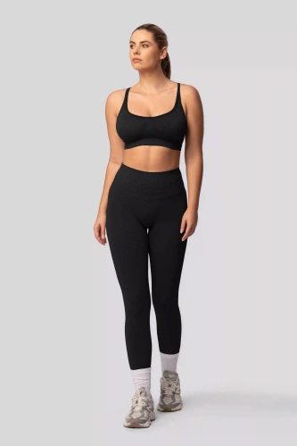 Spaio PRO push-up leggings magas derék alakformáló nem átlátszó black