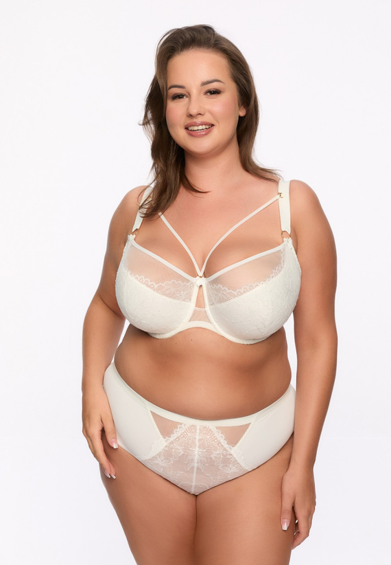BSM 1280 Laila Maxi Gaia félig párnázott melltartó - ekrü színű