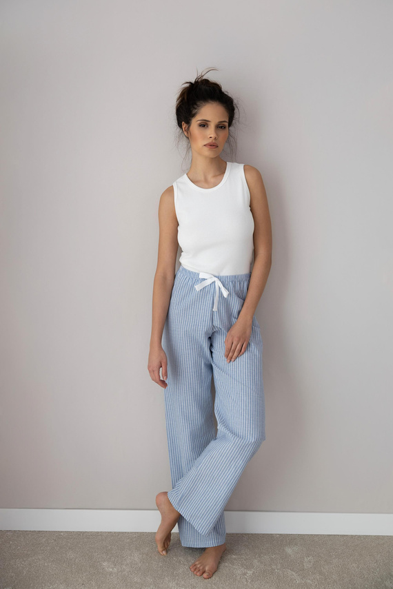 Sensis Dagna női pizsama - krémkék