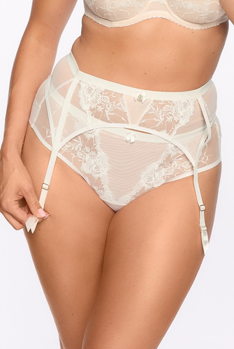 1281 Esme harisnyatartó öv Gaia - ekrü - ecru