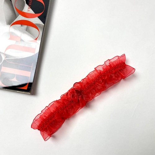 221 De Lafense sifon harisnyakötő - piros