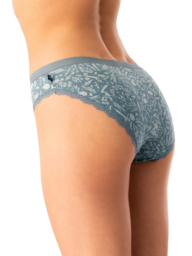 Női bugyi LPR 830 Key mentazöld - pamut, 2 csomag dobozban, kényelmes és klasszikus