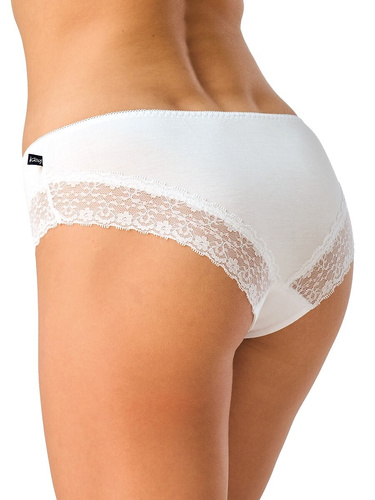 Női mini bikini bugyi LPB 111 Key – viszkóz, csipkével, 2 db