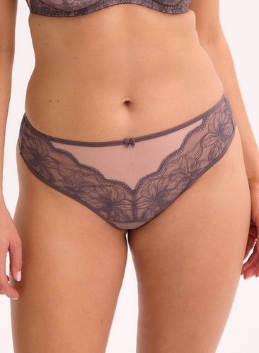 Figs GFB 1315 Liora Braziliany Gaia lila-rózsaszín csipkés női bikinialsó