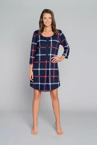 Izera női szoptatós és szoptatós 3/4 ujjú ing olasz divat - nyomtatás