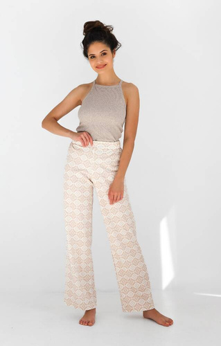 Francesca Sensis női pizsama - bézs