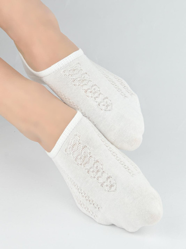 Női titokzokni Noviti ST095 – pamut, szilikon sarokkal