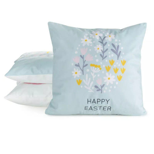 Eurofirany Wiosna 11-dekoratív húsvéti párnahuzat stílusos