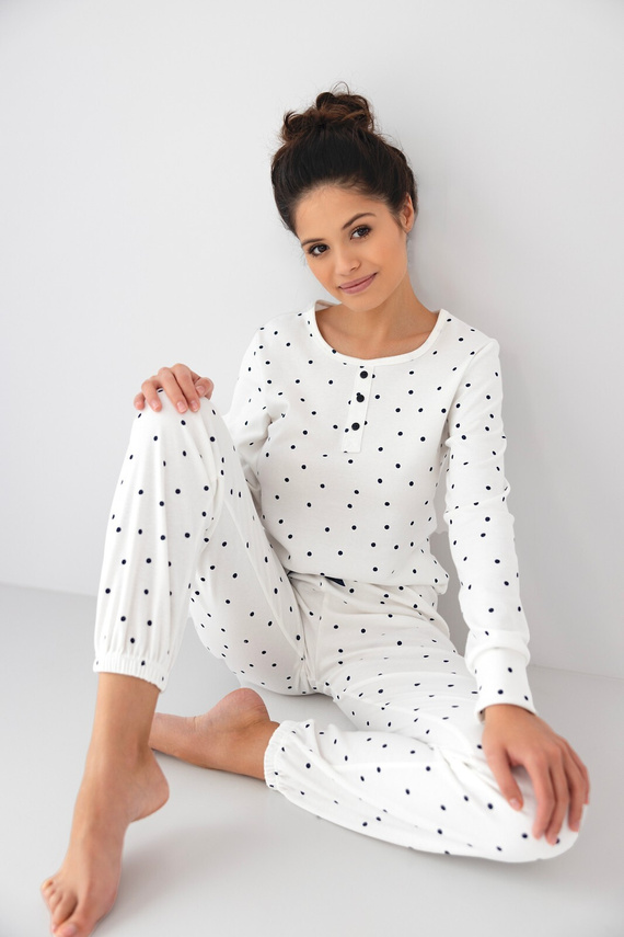 Bluebell Sensis női pizsama - ekrü színű