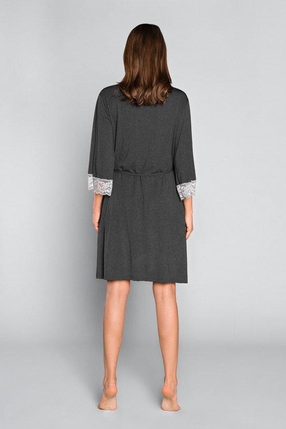 Sonata Női fürdőköpeny Italian Fashion dark melange sötét melange