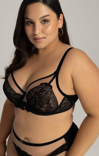 2146 Ava puha melltartó - fekete