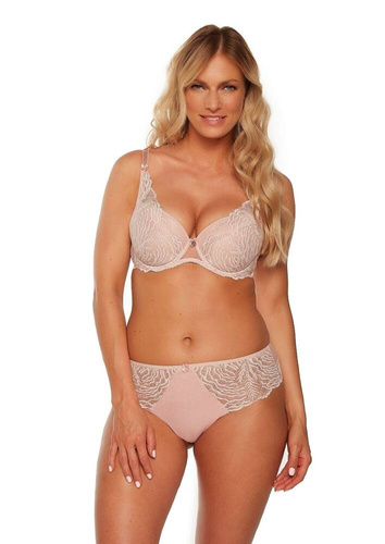BS 1226 Abigail Push up melltartó Gaia - rózsaszín