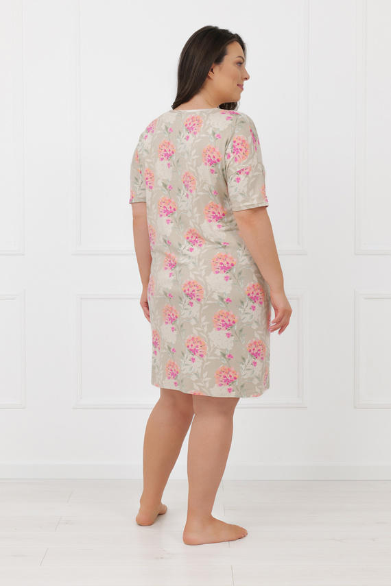 Hálóing Harmonia olasz divat rövid ujjú viszkóz elegáns